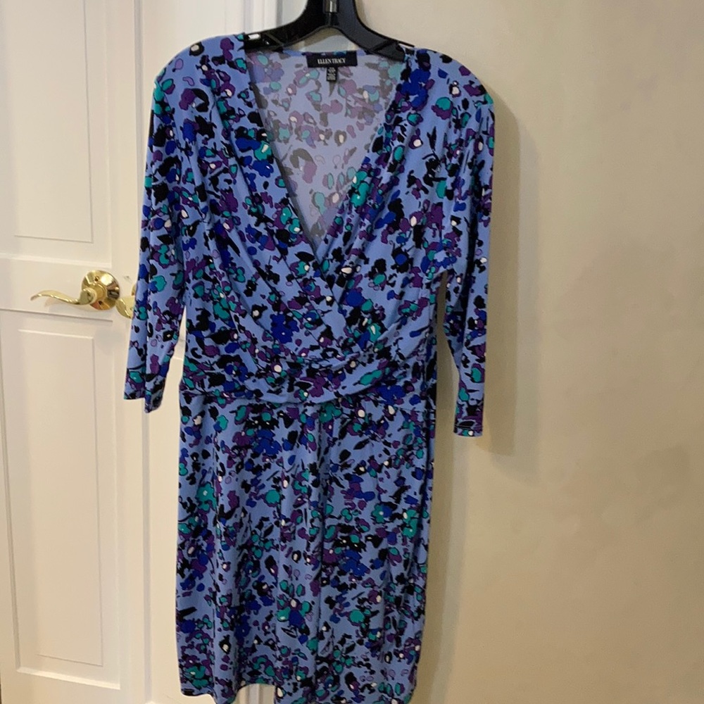 Flattering wrap dress